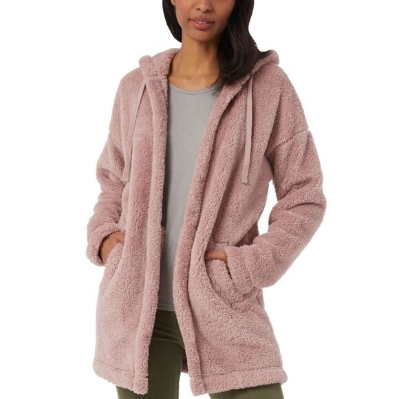 32 Degrees Sweaters - ☆☆SOLD☆☆ 32 Degrees Women's Sherpa Hooded Open Cardigan